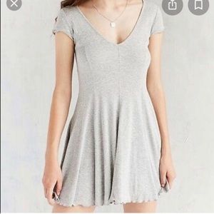 Urban outfitters lettuce edge mini dress
